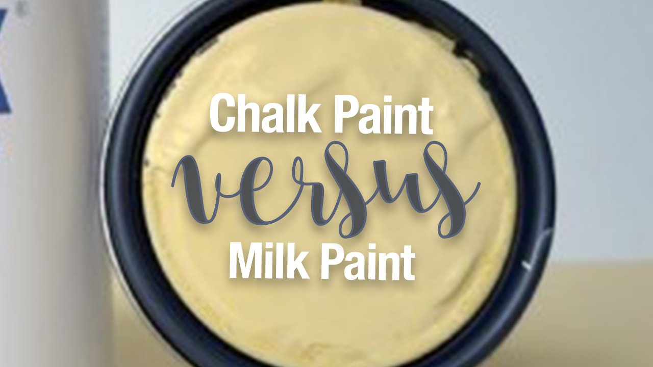 Milk Paint vs Chalk Paint, My Take Lost & Found