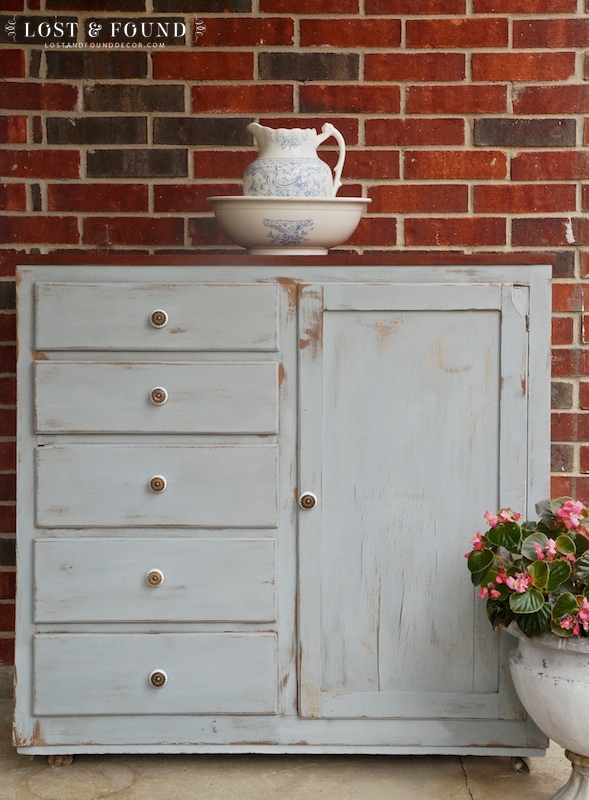 20 Milk Paint Furniture Before and After Makeovers - Lost & Found Decor
