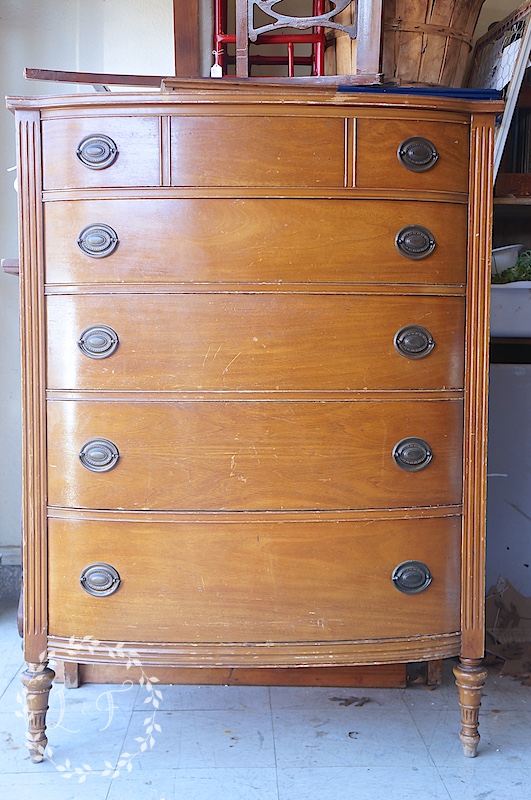 Milk Paint Chest Of Drawers Makeover Lost Found