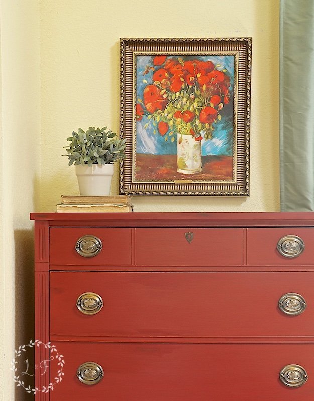 3 Tips For Painting Red Furniture From Melanie At Lost Found