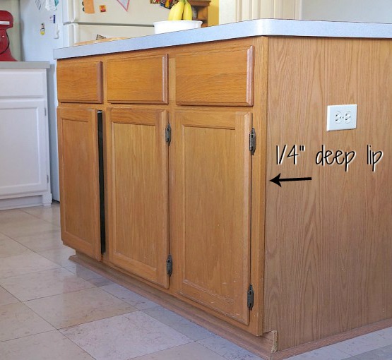 How To Customize A Kitchen Island With Trim Lost Found