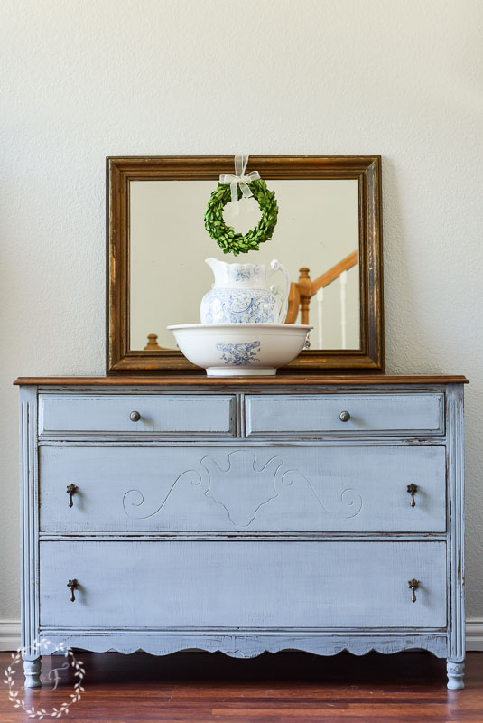 Antique Dresser Makeover Using Miss Mustard Seed S Milk Paint