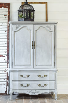 10 Incredible DIY Armoire Makeover Ideas - Lost & Found Decor