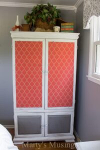 10 Incredible DIY Armoire Makeover Ideas - Lost & Found Decor